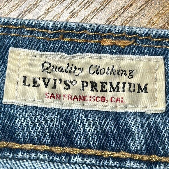 Levi’s Men’s 505 Premium San Francisco Straight Jeans size 34x34 - Picture 8 of 12